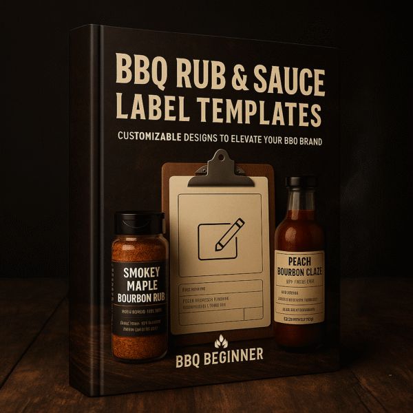 BBQ Rub & Sauce Label Templates